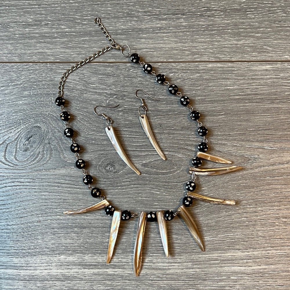 Necklace & Earring Set from Cameroon